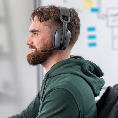 Logitech Zone Vibe 100 Belaidės ausinės, Bluetooth, Graphite