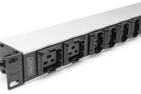Digitus | Socket Strip with Aluminum Profile, 10-way, IEC C20 plug | DN-95427 | Sockets quantity 7