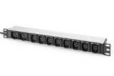 Digitus | Socket Strip with Aluminum Profile, 10-way, IEC C20 plug | DN-95427 | Sockets quantity 7