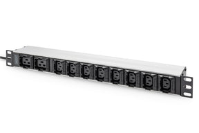 Digitus | Socket Strip with Aluminum Profile, 10-way, IEC C20 plug | DN-95427 | Sockets quantity 7