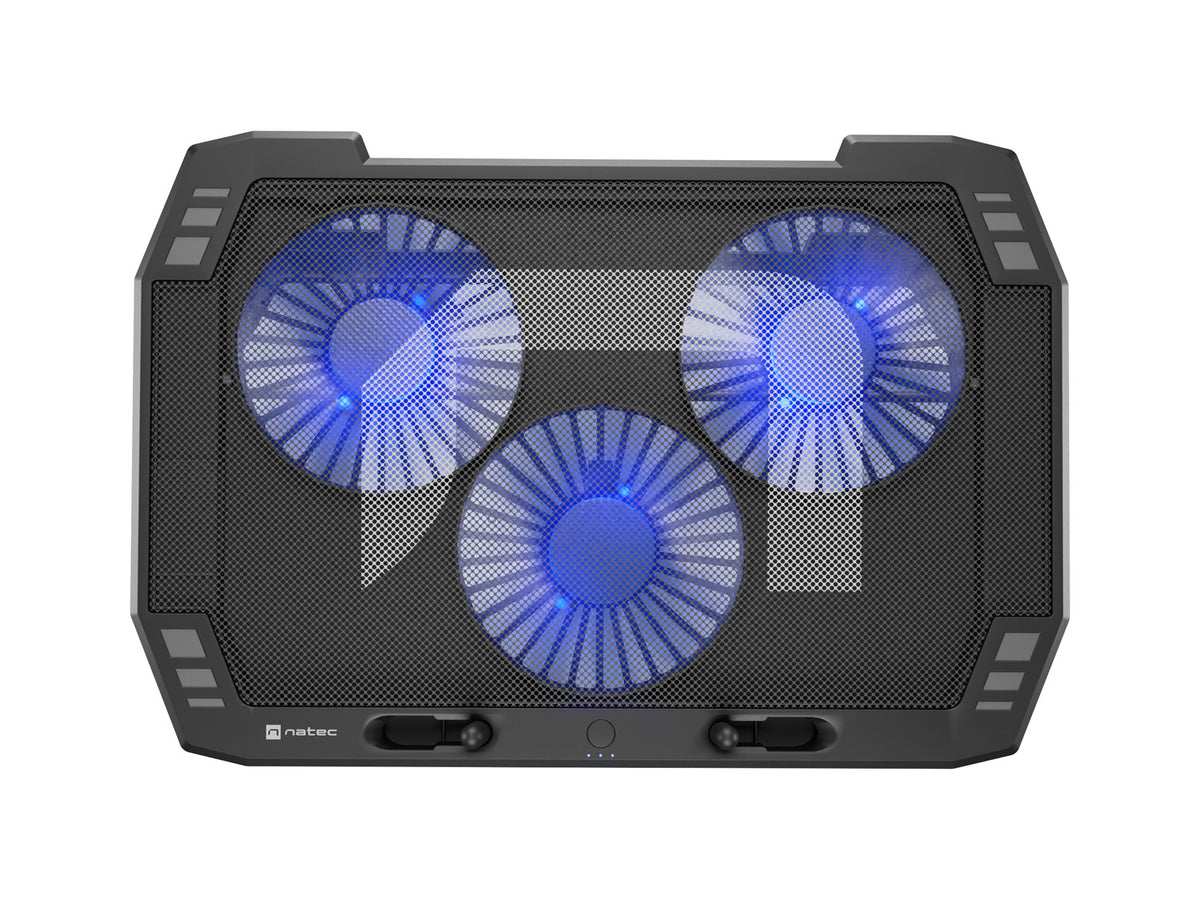 Natec | Laptop Cooling Pad | ORIOLE | 270 x 400 x 25 mm | 740 g | Black