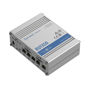 Teltonika | INDUSTRIAL 5G ROUTER | RUTX50 | 802.11ac | 867 Mbit/s | 10/100/1000 Mbps Mbit/s | Ethernet LAN (RJ-45) ports 5 | Mesh Support Yes | MU-MiMO Yes | 5G | Antenna type Internal