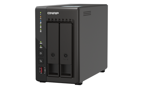 QNAP | 2-Bay desktop NAS | TS-253E-8G | Intel Celeron | J6412 4-core | Processor frequency 2.6 GHz | 8 GB