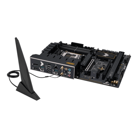 Asus | TUF GAMING B650-PLUS WIFI | Processor family AMD | Processor socket  AM5 | DDR5 DIMM | Memory slots 4 | Supported hard disk drive interfaces 	SATA, M.2 | Number of SATA connectors 4 | Chipset  AMD B650 | ATX