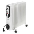 Adler | Oil-Filled Radiator | AD 7818 | Oil Filled Radiator | 2500 W | Number of power levels 3 | White