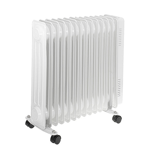 Adler | Oil-Filled Radiator | AD 7818 | Oil Filled Radiator | 2500 W | Number of power levels 3 | White