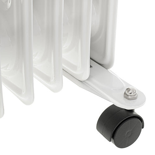 Adler | Oil-Filled Radiator | AD 7819 | Oil Filled Radiator | 2500 W | Number of power levels 3 | White