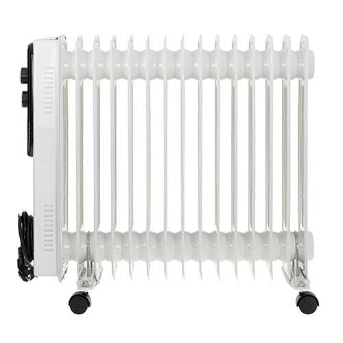Adler | Oil-Filled Radiator | AD 7819 | Oil Filled Radiator | 2500 W | Number of power levels 3 | White