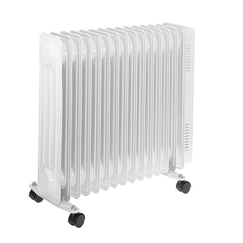 Adler | Oil-Filled Radiator | AD 7819 | Oil Filled Radiator | 2500 W | Number of power levels 3 | White