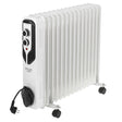 Adler | Oil-Filled Radiator | AD 7819 | Oil Filled Radiator | 2500 W | Number of power levels 3 | White