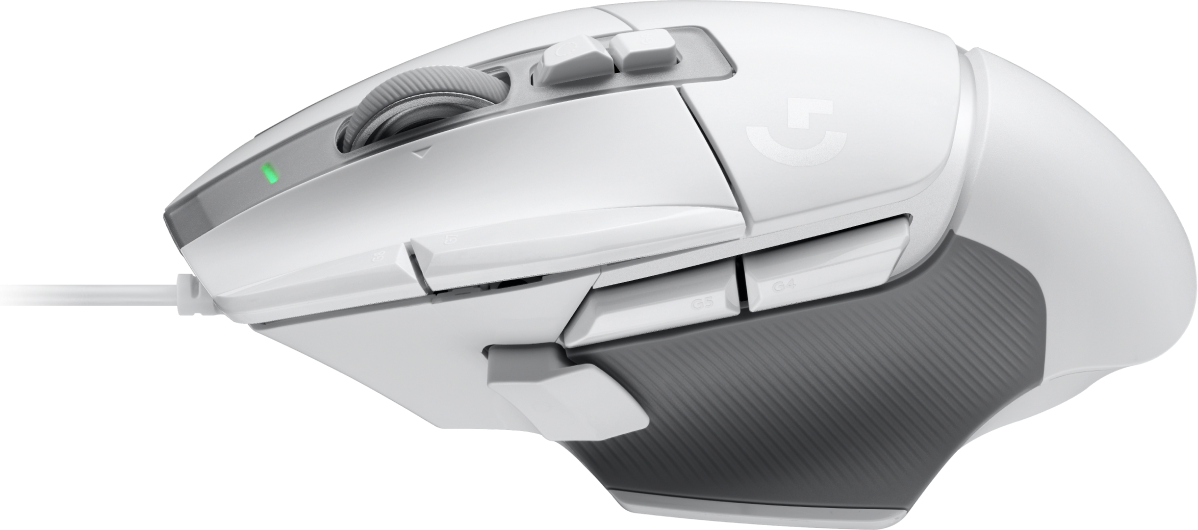 Logitech G G502 X Laidinė žaidimų pelė USB Type-A, Balta