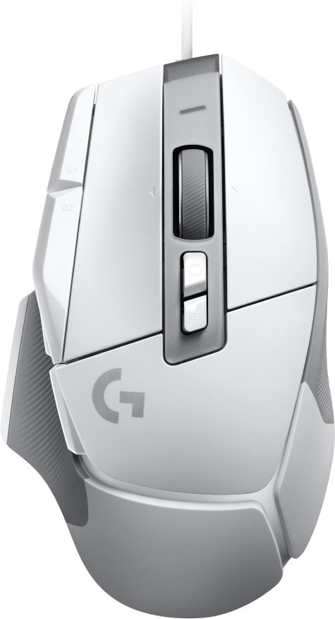 Logitech G G502 X Laidinė žaidimų pelė USB Type-A, Balta
