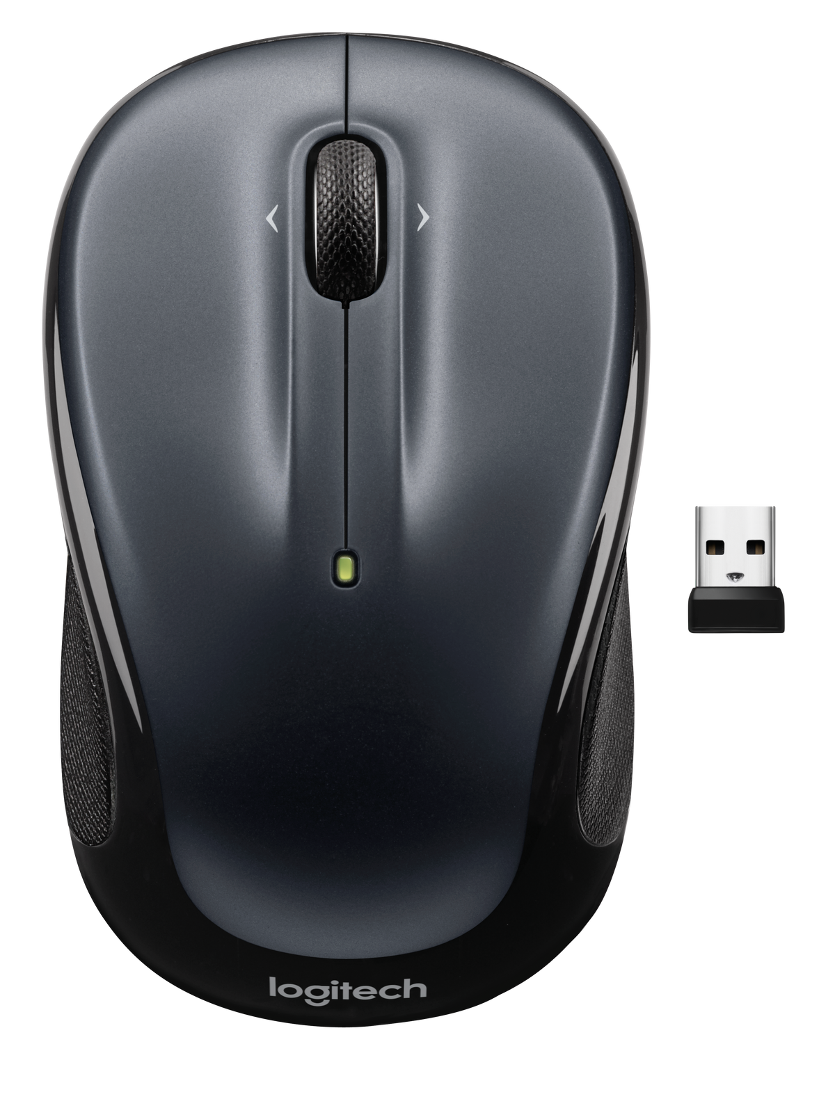 Logitech M325s Belaidė pelė RF Wireless Optical 1000 DPI, Black/Dark Grey