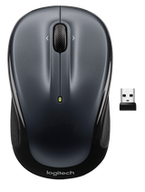 Logitech M325s Belaidė pelė RF Wireless Optical 1000 DPI, Black/Dark Grey