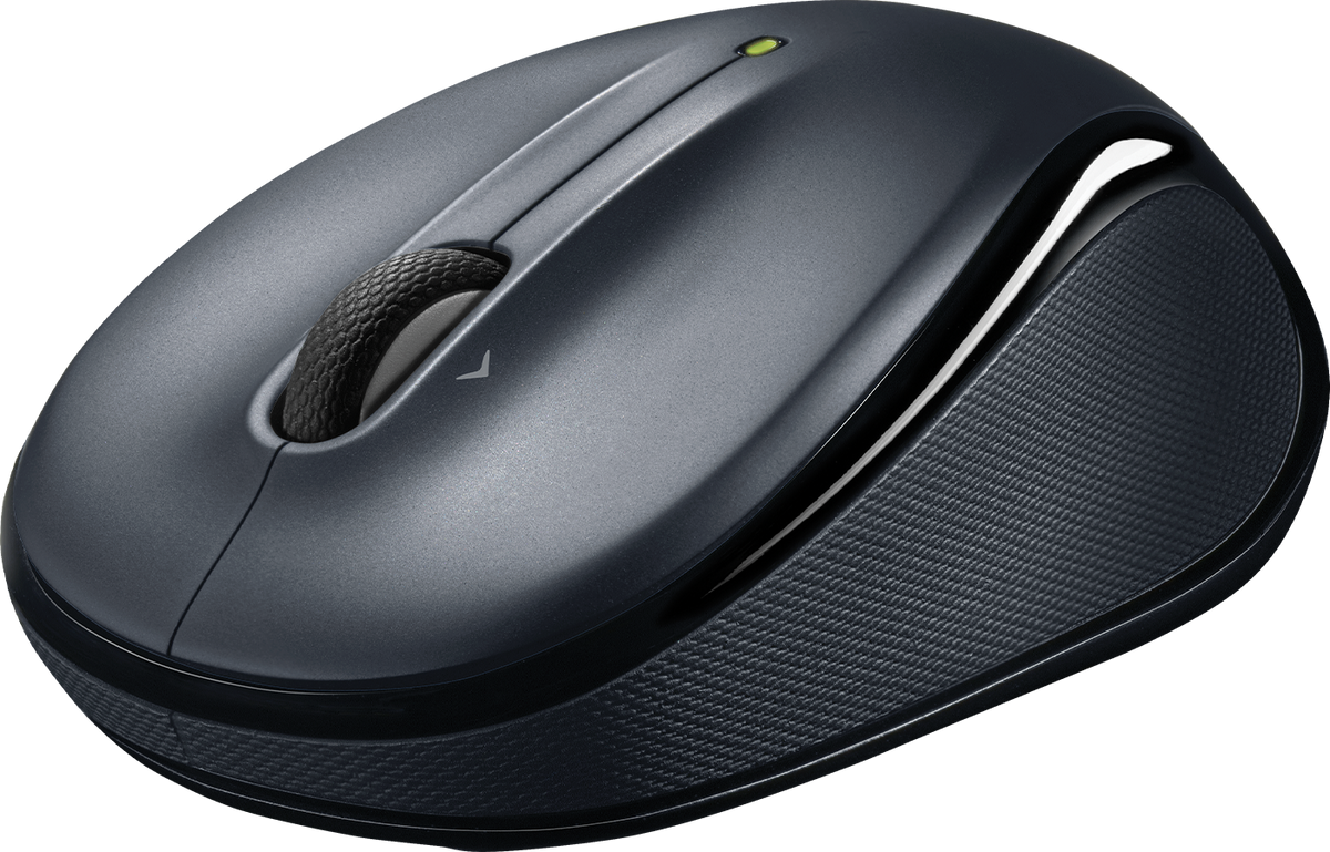 Logitech M325s Belaidė pelė RF Wireless Optical 1000 DPI, Black/Dark Grey