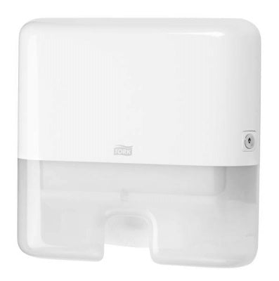 Laikiklis rankšluosčių servetėlėmis Tork Xpress Multifold H2 Mini, baltos spalvos