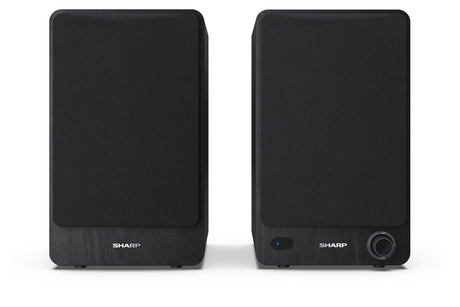 Sharp CP-SS30 Bookshelf Speakers, Black | Sharp | Speakers | CP-SS30(BK) Bookshelf | 60 W | Bluetooth | Wireless connection | Black