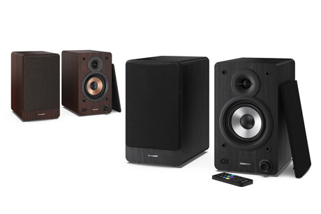 Sharp CP-SS30 Bookshelf Speakers, Black | Sharp | Speakers | CP-SS30(BK) Bookshelf | 60 W | Bluetooth | Wireless connection | Black