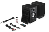 Sharp CP-SS30 Bookshelf Speakers, Black | Sharp | Speakers | CP-SS30(BK) Bookshelf | 60 W | Bluetooth | Wireless connection | Black