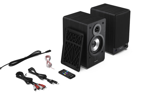 Sharp CP-SS30 Bookshelf Speakers, Black | Sharp | Speakers | CP-SS30(BK) Bookshelf | 60 W | Bluetooth | Wireless connection | Black