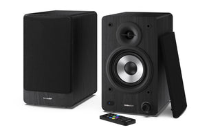Sharp CP-SS30 Bookshelf Speakers, Black | Sharp | Speakers | CP-SS30(BK) Bookshelf | 60 W | Bluetooth | Wireless connection | Black