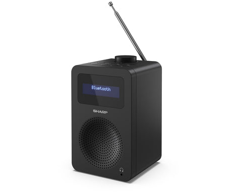 Sharp DR-430(BK) Digital Radio, FM/DAB/DAB+, Bluetooth 5.0, Midnight Black | Sharp | Digital Radio | DR-430(BK) | Bluetooth | Midnight Black