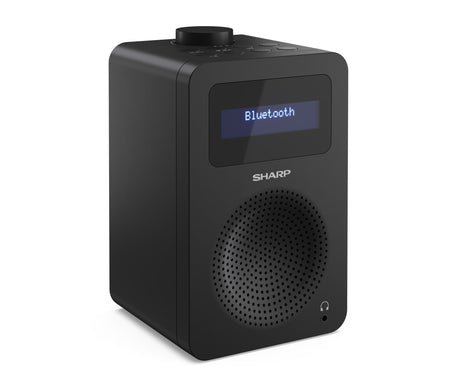 Sharp DR-430(BK) Digital Radio, FM/DAB/DAB+, Bluetooth 5.0, Midnight Black | Sharp | Digital Radio | DR-430(BK) | Bluetooth | Midnight Black