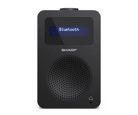 Sharp DR-430(BK) Digital Radio, FM/DAB/DAB+, Bluetooth 5.0, Midnight Black | Sharp | Digital Radio | DR-430(BK) | Bluetooth | Midnight Black
