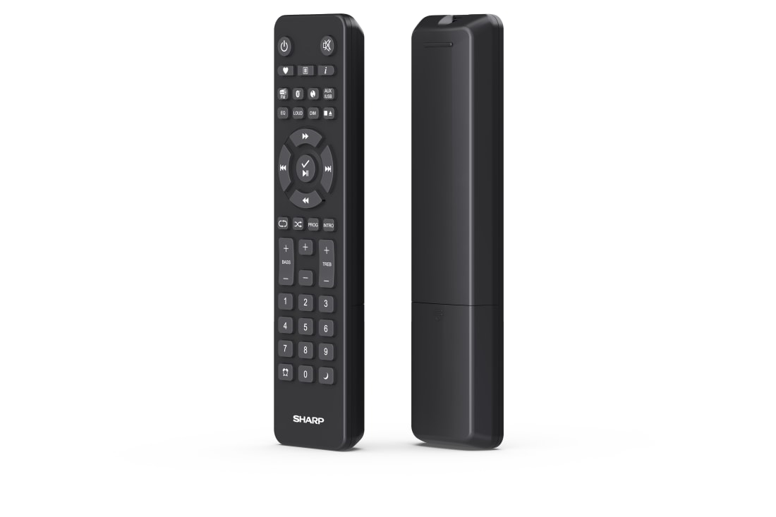 Sharp XL-B520D(BK) Tokyo Hi-Fi Micro System 2.0, FM/DAB/DAB+/USB, CD, Bluetooth 5.0, Aux-in, Black | Sharp | Tokyo Hi-Fi Micro System 2.0 | XL-B520D(BK) | Bluetooth | Black