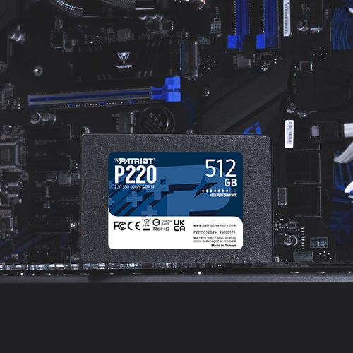 PATRIOT P220 SATA 3 512GB SSD 