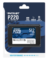 PATRIOT P220 SATA 3 512GB SSD 