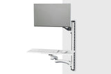 Digitus Wall mount | DA-90451 | Rotate, Swivel | 32 " | Maximum weight (capacity) 8 kg | White/Black