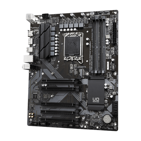 Gigabyte | B760 DS3H DDR4 1.0 M/B | Processor family Intel | Processor socket  LGA1700 | DDR4 DIMM | Memory slots 4 | Supported hard disk drive interfaces 	SATA, M.2 | Number of SATA connectors 4 | Chipset Intel B760 Express | ATX