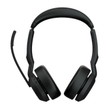 Jabra Evolve2 55 MS Stereo Link380c Belaidės ausinės Bluetooth USB-C, Juoda