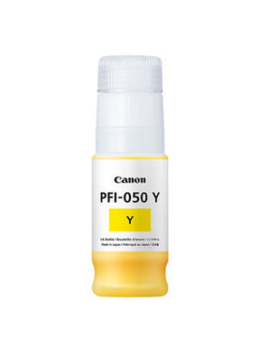 Canon PFI-050 Y (5701C001) Rašalo papildymo buteliukas, Geltona