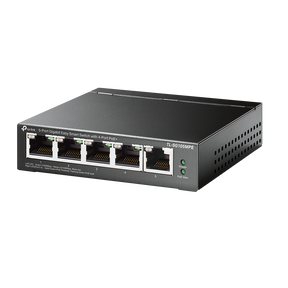 TP-LINK | 5-Port Gigabit Easy Smart Switch with 4-Port PoE+ | TL-SG105MPE | Managed L2 | Desktop | 60 month(s)