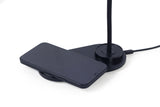 Gembird TA-WPC10-LED-01 Desk lamp with wireless charger, Black | Cold white, warm white, natural 2893-7072 K | Phone or tablet with built-in Qi wireless charging