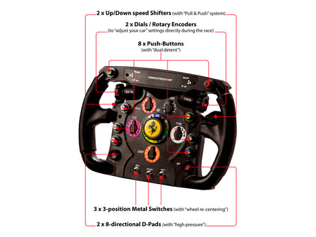 Thrustmaster | Steering Wheel | Add-On Ferrari F1 | Game racing wheel