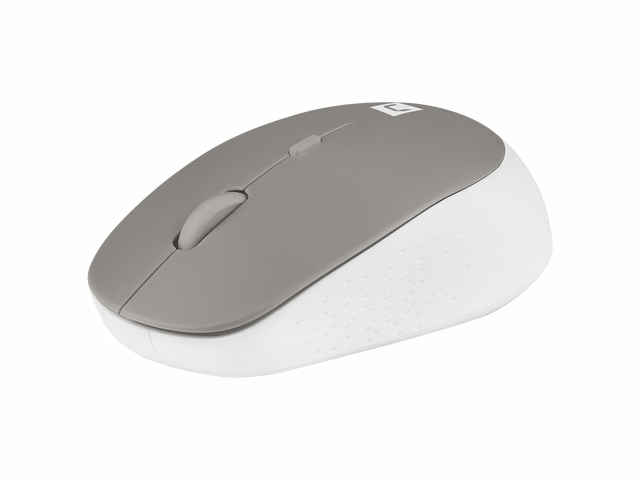 Natec | Mouse | Harrier 2 | Wireless | Bluetooth | White/Grey