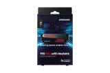 Samsung | 990 PRO with Heatsink | 1000 GB | SSD form factor M.2 2280 | Solid-state drive interface M.2 NVME | Read speed 7450 MB/s | Write speed 6900 MB/s