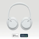 Sony WH-CH720N Wireless ANC (Active Noise Cancelling) Headphones, Beige | Sony | Wireless Headphones | WH-CH720N | Wireless | On-Ear | Microphone | White | Noise canceling | Wireless