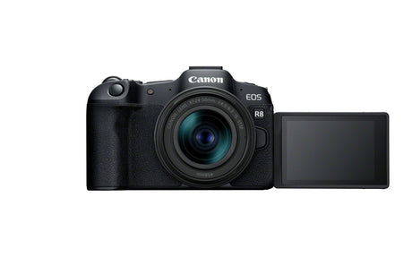 Canon | EOS R8 Body + RF 24-50mm F4.5-6.3 IS STM (AIP) | Megapixel 24.2 MP | Image stabilizer | ISO sensitivity (max) 102400 | Display diagonal 3 " | Wi-Fi | Video recording | Automatic, manual | CMOS