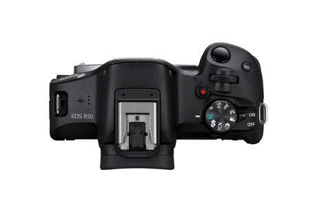 Canon | EOS R50 + RF-S 18-45mm F4.5-6.3 IS STM + RF-S 55-210mm F5-7.1 IS STM (SIP) | Megapixel 24.2 MP | Image stabilizer | ISO sensitivity (max) 32000 | Display diagonal 2.95 " | Wi-Fi | Video recording | Automatic, manual | CMOS | Black