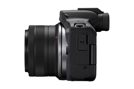 Canon | EOS R50 + RF-S 18-45mm F4.5-6.3 IS STM + RF-S 55-210mm F5-7.1 IS STM (SIP) | Megapixel 24.2 MP | Image stabilizer | ISO sensitivity (max) 32000 | Display diagonal 2.95 " | Wi-Fi | Video recording | Automatic, manual | CMOS | Black