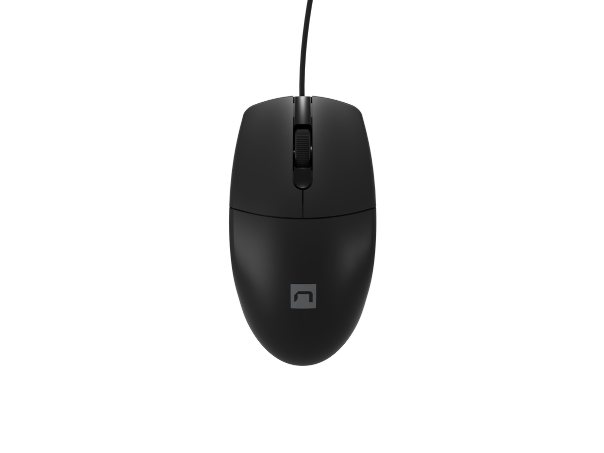 Natec | Mouse | Optical | Wired | Black