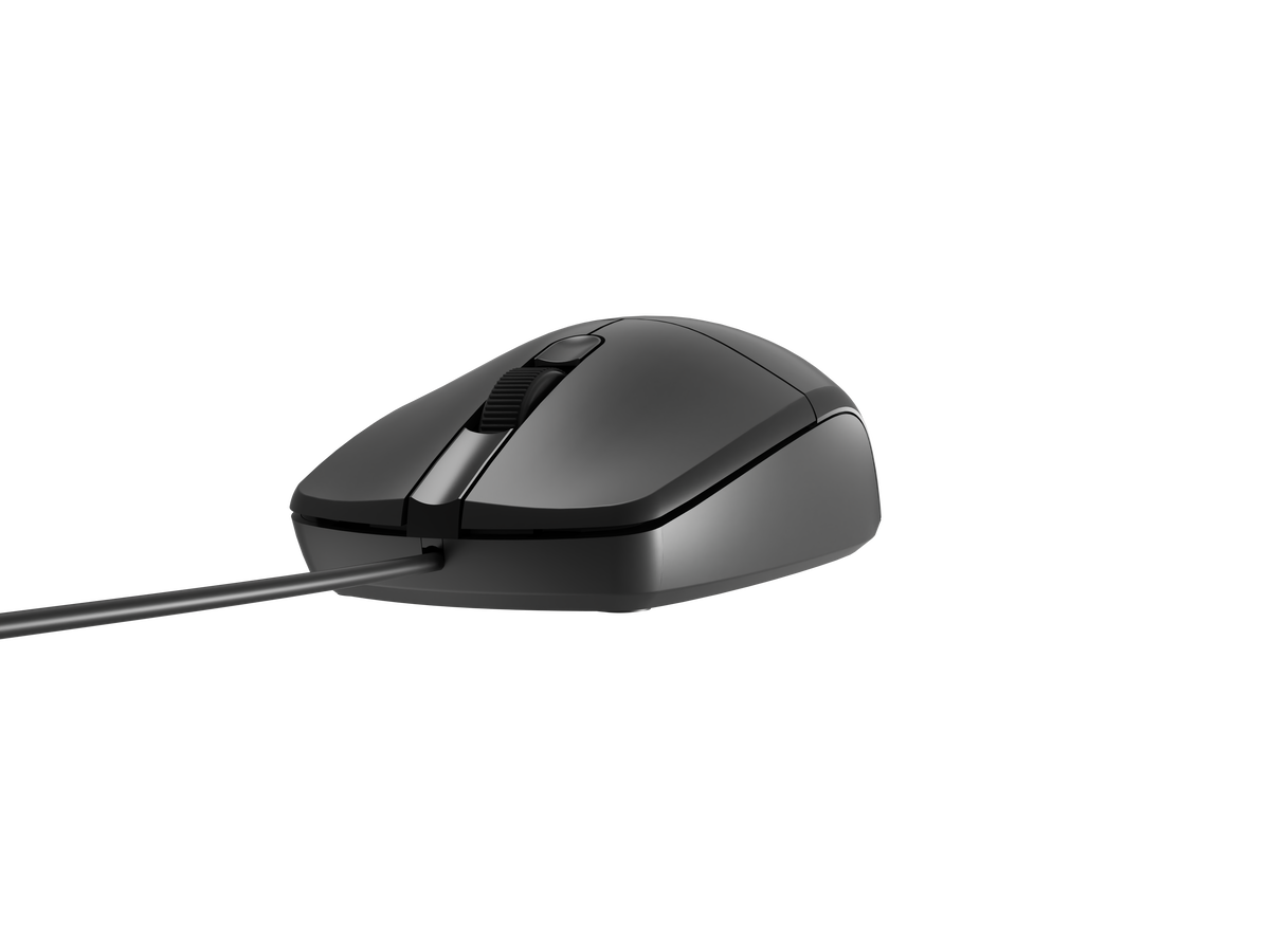 Natec | Mouse | Optical | Wired | Black