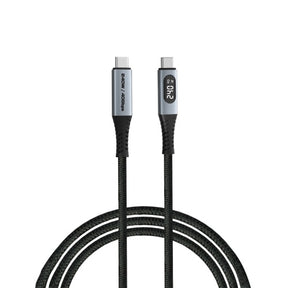 Verbatim 31849 Sync &amp; Charge Kabelis USB-C į USB-C 240W 40Gbps 120cm, Power Display, Pilka/Juoda