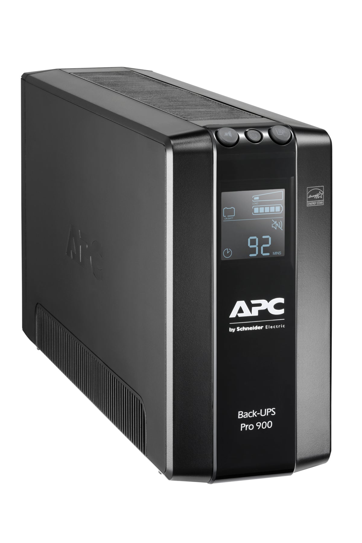 Schneider Electric APC Back-UPS Pro, Tower, 6x IEC C13 outlets, AVR, LCD, user-replaceable battery | BR900MI | 900 VA | 540 W | 230 V