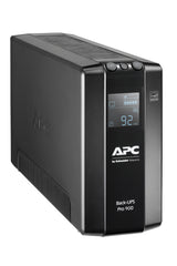 Schneider Electric APC Back-UPS Pro, Tower, 6x IEC C13 outlets, AVR, LCD, user-replaceable battery | BR900MI | 900 VA | 540 W | 230 V