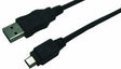 Logilink | USB MINI-B 5-pin 180 Cert 1.8m | USB-A to mini-USB Mini-USB B | USB A